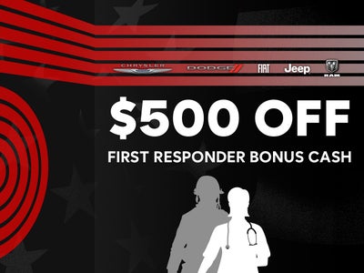 $500 Off First Responder Bonus Cash