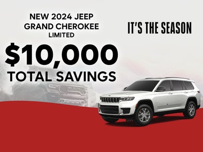 2024 Grand Cherokee Limited Up to $10,000 Off